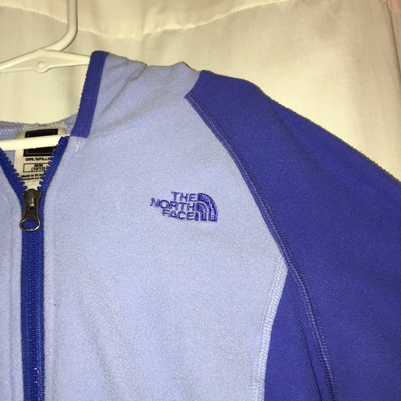 Girls’ Full Zip North Face Hoodie - Picture 3 of 3